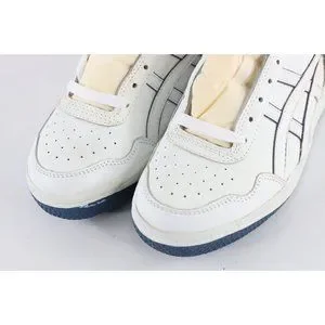 NOS Vintage 90s Asics Mens 8.5 Spell Out Outrage Lo Sneakers Shoes White Blue NOS Vintage 90s Asics Gel Saga Spell Out Sneakers Shoes  main image 3
